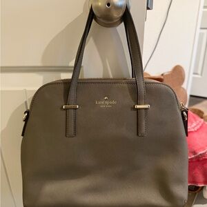 Kate Spade Taupe Satchel